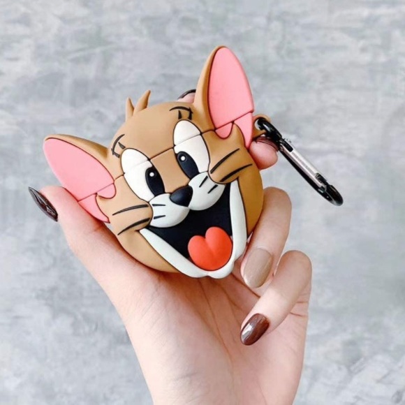 (1 Case) Tom and Jerry AirPod Silicone Case Cartoon Network - Picture 6 of 7